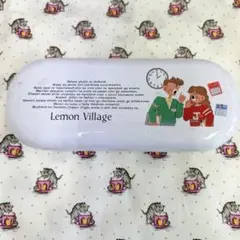 【中古品】Lemon VillegeレモンビレッジXmasハート型缶 昭和レトロ 中古品】Lemon VillegeレモンビレッジXmasハート型缶 昭和レトロ