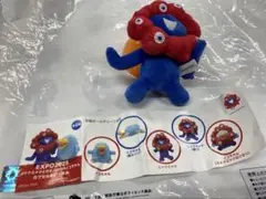 大阪関西万博　ミャクミャク×イコちゃんコラボ ぬいぐるみガチャ