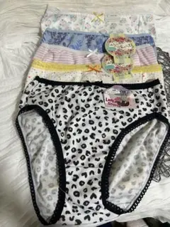 多色デザインショーツセット5枚