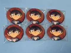 名探偵コナン 缶バッジコレクション 江戸川コナン 6点