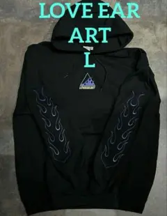 love ear art フーディー　パーカー タイダイ ホットロッド hrcs love ear art フーディー パーカー タイダイ ホットロッド hrcs