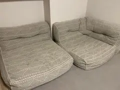 ニトリ フロアソファ2点セット ［引取専用］埼玉から