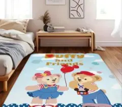 新品未使用　ダッフィー　フレンズのかわいい大きなマットです！人気商品です!!
