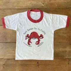 80's USA製 ビンテージ 子供 リンガーTシャツ vintage