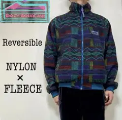 80s〜misty mountain reversible fleece jkt