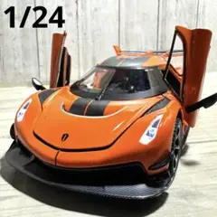 KOENIGSEGG ケーニグセグ ジェスコ アタック 1/24 オレンジ