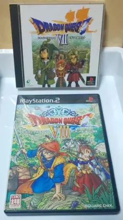 PS PS2 ソフト ドラクエ5 & 7 & 8 セット スクウェアエニックス