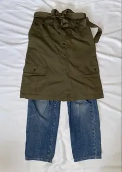 military remake apron