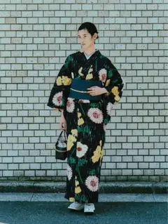 定価以下！KEITAMARUYAMA Ameri BLACK YUKATA