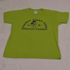 EIGHTY EIGHT TEES ライムグリーン Tシャツ