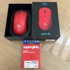 ロジクール PRO X SUPERLIGHT ワイヤレスゲーミングマウス