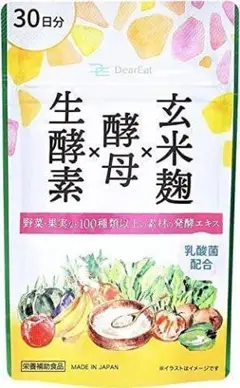【飲む酵素】ダイエット サプリ 30粒 1ヶ月分 酵素 植物エキス102種