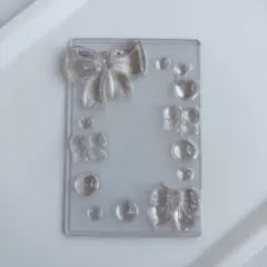 トレカケース 硬質ケース レジンデコ