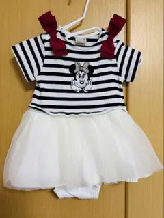 プティマイン　petitmain ミニー　ロンパース