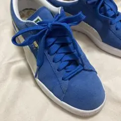 PUMA スウェード クラシック スニーカー ブルー