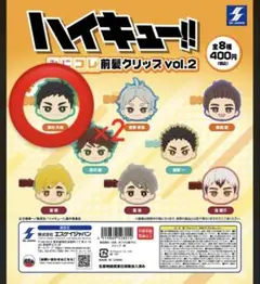 ハイキュー‼︎ 前髪クリップ 2個セット(澤村大地)
