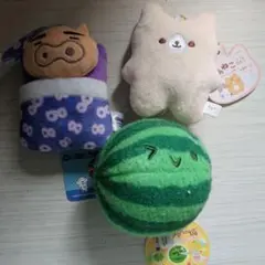 クレヨンしんちゃん 、スイカゲーム、レアねこさん3点セット