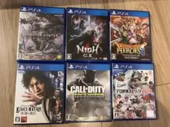 PS4 ソフト6点セット