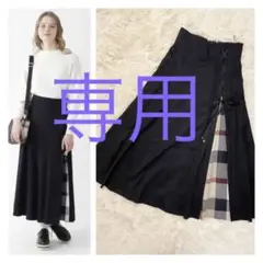 ブルーレーベルクレストブリッジ ロングスカート 38