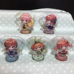 五等分の花嫁アクリルスタンド 5体セット 可愛いキャラクター