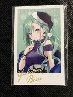 八雲べに　ぶいすぽっ！クリスマス2023チェキ風カード