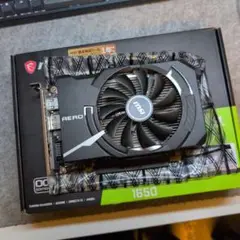 中古品　GeForce GTX 1650 AERO ITX 4G 中古】MSI GeForce GTX 1650 AERO ITX 4G OCV1 GTX1650/4GB