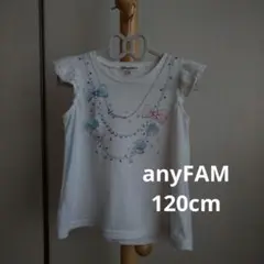 キッズ女の子　Ｔシャツ120cm【any FAM】