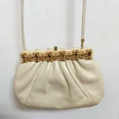 【極美品】ジュディスリーバー　クリスタルチェーンバッグ　総柄　超希少　パーティー 極美品】ジュディスリーバー クリスタルチェーンバッグ 総柄 超