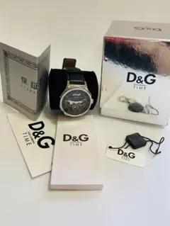 【美品】D&G ブラック　腕時計