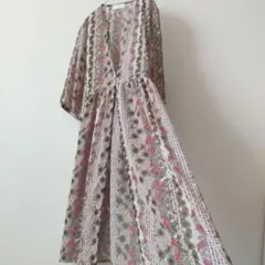 【SIMPLICITY 】レディース ロングカーディガン 透け感あり