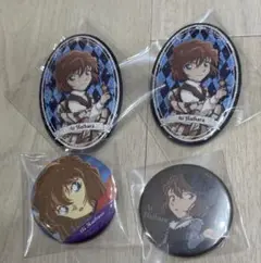灰原哀缶バッジセット