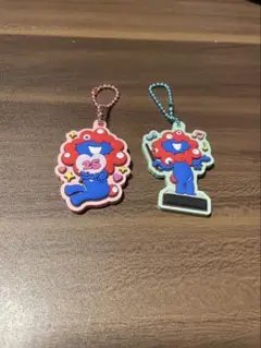 大阪万博　ミャクミャク　ぷっくり　ラバマス　ラバーマスコット　2個