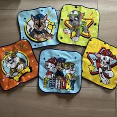 【新品】パウ・パトロール タオルセット 5枚