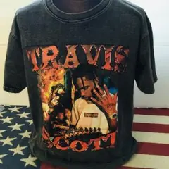トラヴィススコット　Travis Scott L ラッパーTシャツ　.