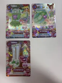 アイカツカード　リーフベア　エンジェリーベア