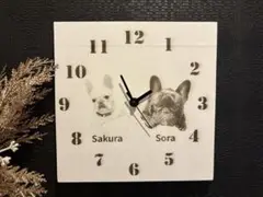 オリジナル木製時計　オーダーメイド時計