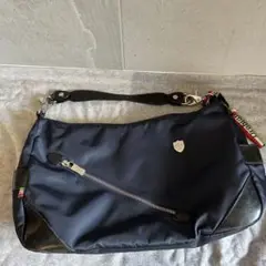 【お値下げ】オロビアンコ ショルダーバッグ ナイロン×レザー イタリア製 美品