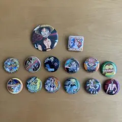 ワンピース　缶バッジ　14個