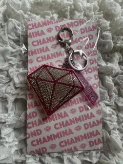 新品未使用　ちゃんみな AREA OF DIAMOND 3 キーチャーム　クリア