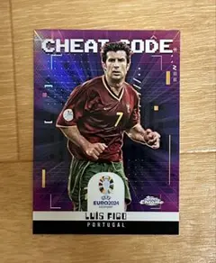 2024 Topps Chrome EURO ルイス・フィーゴ インサートカード