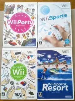Wiiゲーム4本セット