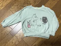 ムーミン トレーナー 110cm ミントグリーン