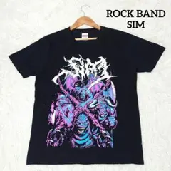美品 SIM シム【M】ロックバンド Tシャツ 半袖 黒 ユナイテッドアレス
