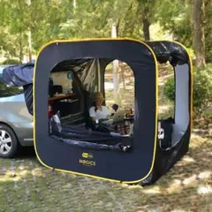 車中泊とキャンプがもっと快適に！車に連結できるテントCARSULE