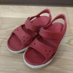 Crocs レッド サンダル