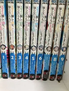 スライム倒して300年、知らないうちにレベルMAXになってました 1~9巻