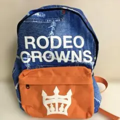 《新品未使用》RODEO CROWNR キッズ　リュック　ジーンズプリント柄
