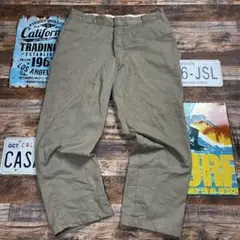 Dickies 874 ベージュ　ワークパンツ　XL相当