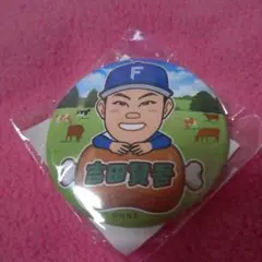日本ハムファイターズ吉田賢吾 選手缶バッジ