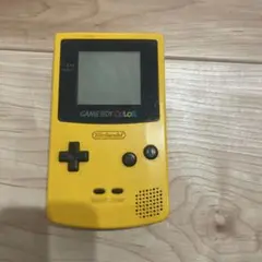 【ジャンク】ゲームボーイカラー イエロー AGB-001